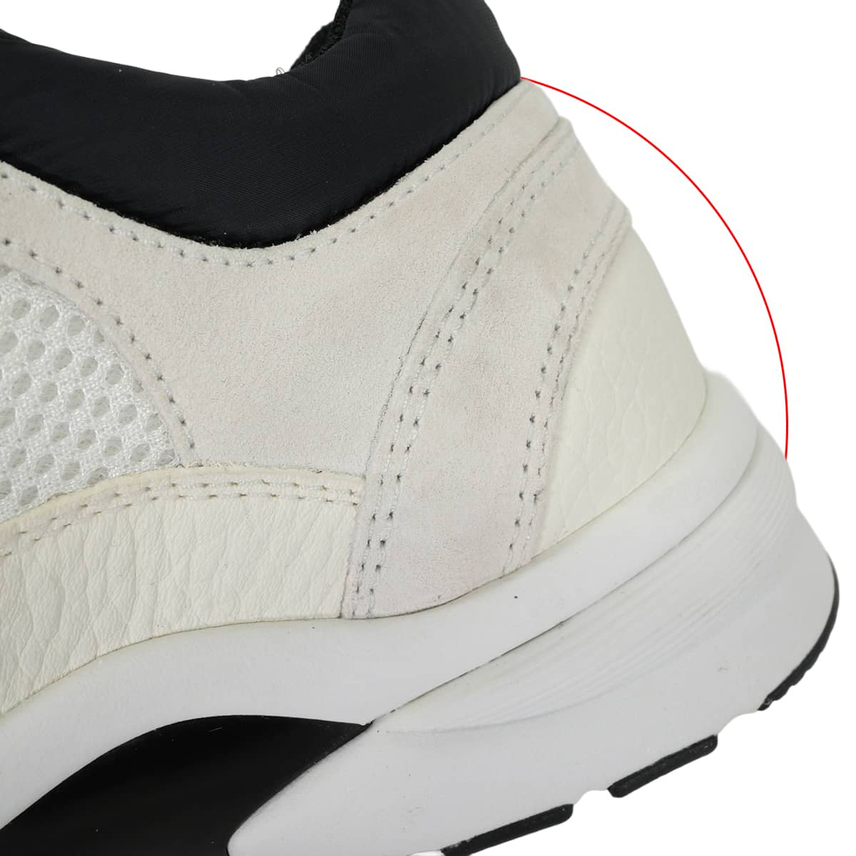 CHANEL sneakers COCO Mark Ivory/Noir (Black) Mesh/Suede Calfskin #36 G38299[EXCELLENT][Authentic]