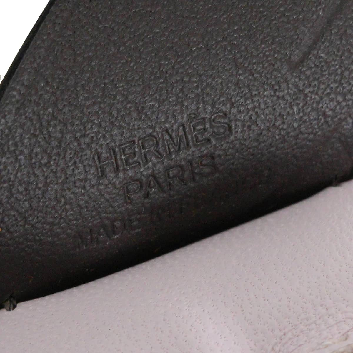 HERMES bag charm Rodeo Pegasus PM Mauve Pale/Ebene/Sesami Agneau Milo/Veau Swift Stamp U[EXCELLENT][Authentic]