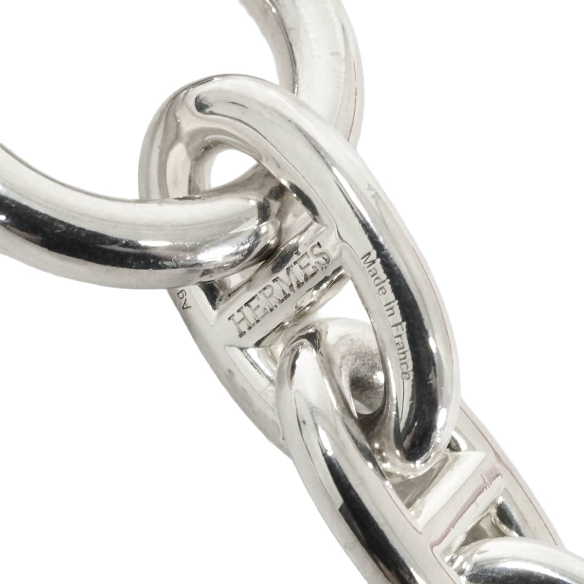 [Pre-loved] HERMES bracelet Chaine D'ancre TGM 11 Links Silver Silver925 (SV925 Ag925)[LIKE NEW][Authentic]