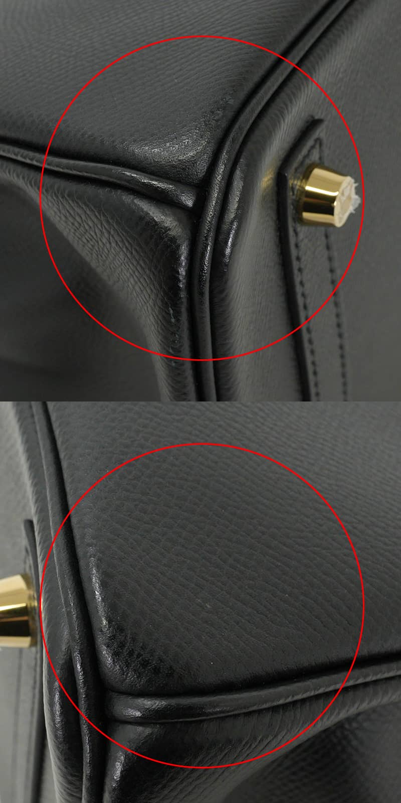 [Pre-loved] HERMES Handbag Birkin30 Noir (Black) Veau Epsom Gold HW Stamp D[LIKE NEW][Authentic]
