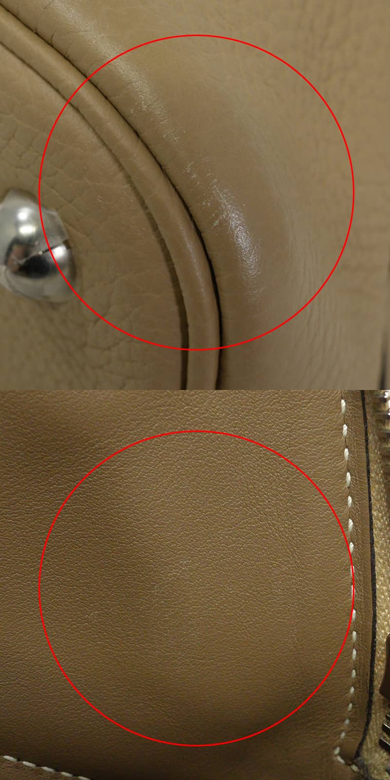 [Pre-loved] HERMES Shoulder bag Bolide31 Verso Trench/Etoupe Taurillon Clemence Silver HW Stamp Z[LIKE NEW][Authentic]