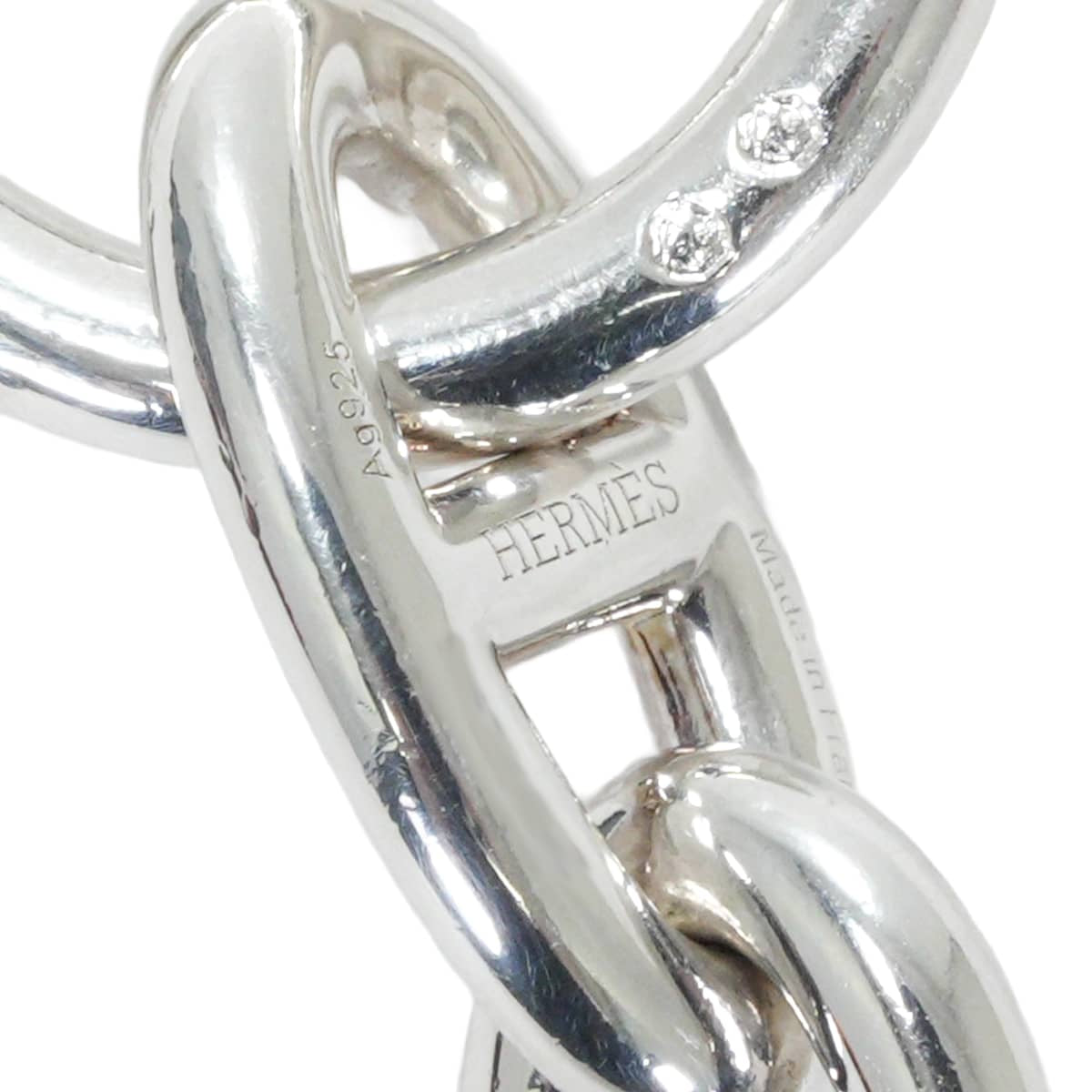HERMES necklace Chaine D'ancre GM 29links Silver Silver925 (SV925 Ag925)[EXCELLENT][Authentic]
