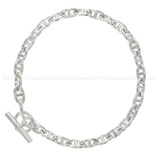 HERMES necklace Chaine D'ancre GM 29links Silver Silver925 (SV925 Ag925)[EXCELLENT][Authentic]