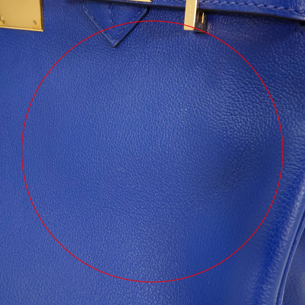 [Pre-loved] HERMES Handbag Birkin30 Bleu Electrique Taurillon Novillo Gold HW Stamp C[LIKE NEW][Authentic]