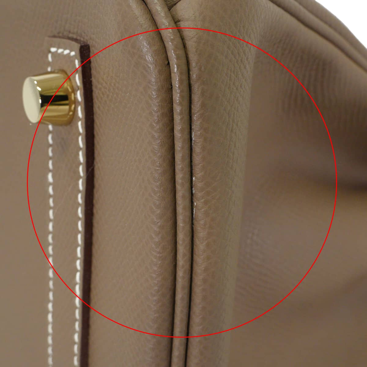 [Pre-loved] HERMES Handbag Birkin30 Etoupe Veau Epsom Gold HW Stamp B[USED SA][Authentic]