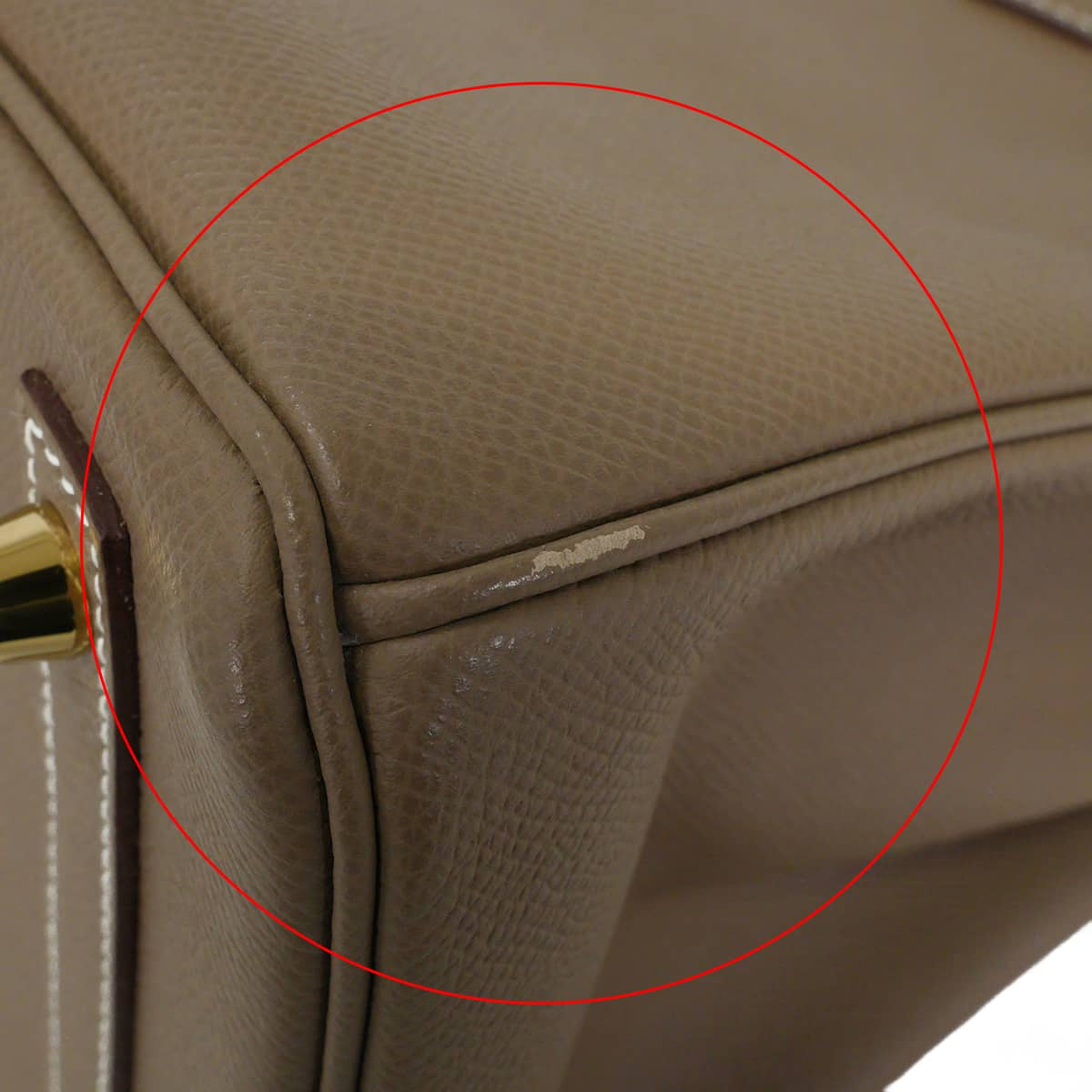 [Pre-loved] HERMES Handbag Birkin30 Etoupe Veau Epsom Gold HW Stamp B[USED SA][Authentic]