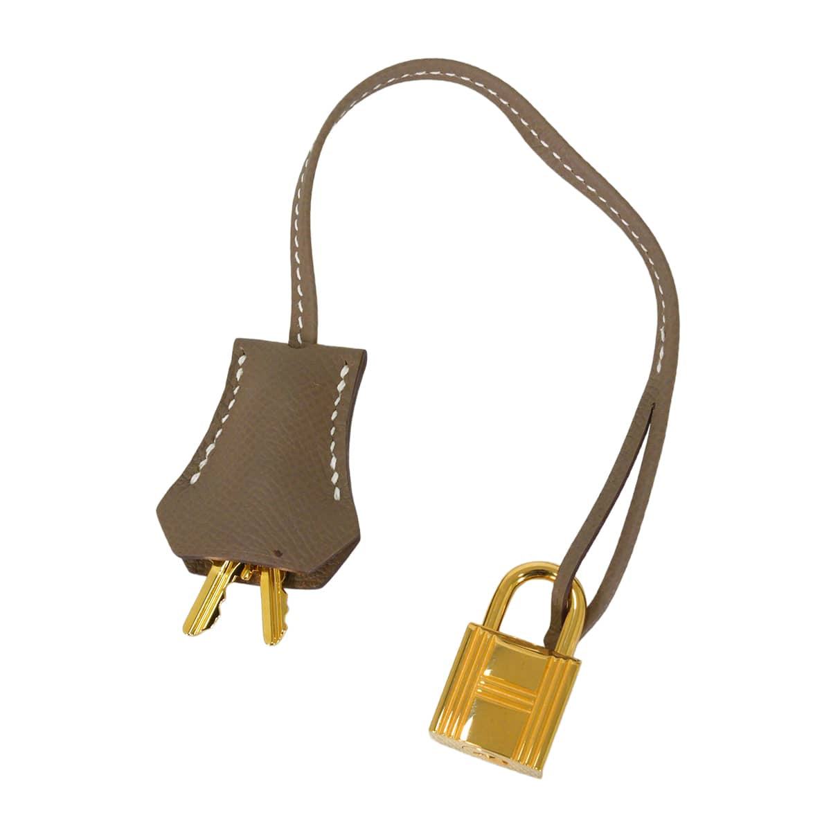 [Pre-loved] HERMES Handbag Birkin30 Etoupe Veau Epsom Gold HW Stamp B[USED SA][Authentic]