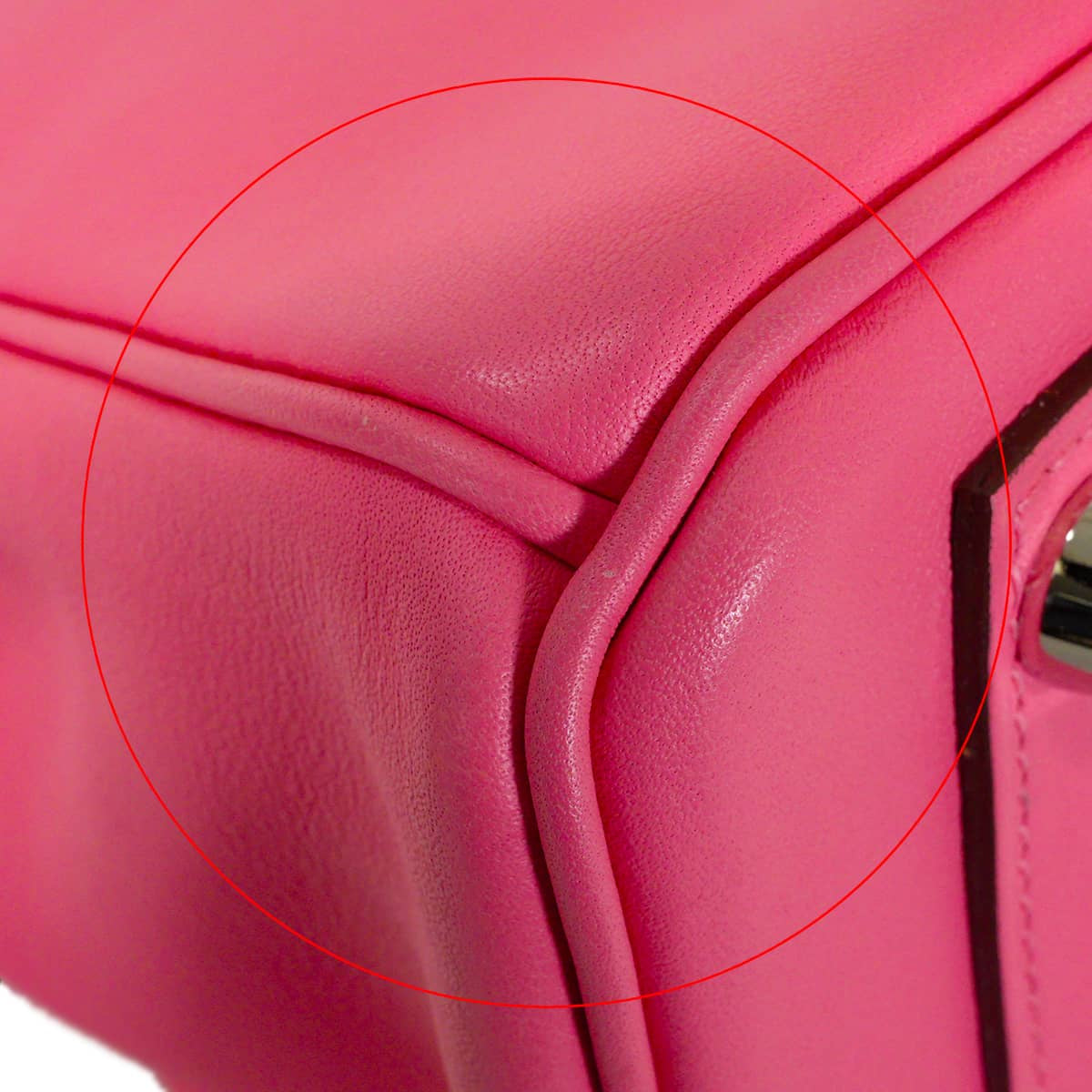 [Pre-loved] HERMES Handbag Birkin25 Rose Azalee Veau Swift Silver HW Stamp A[LIKE NEW][Authentic]