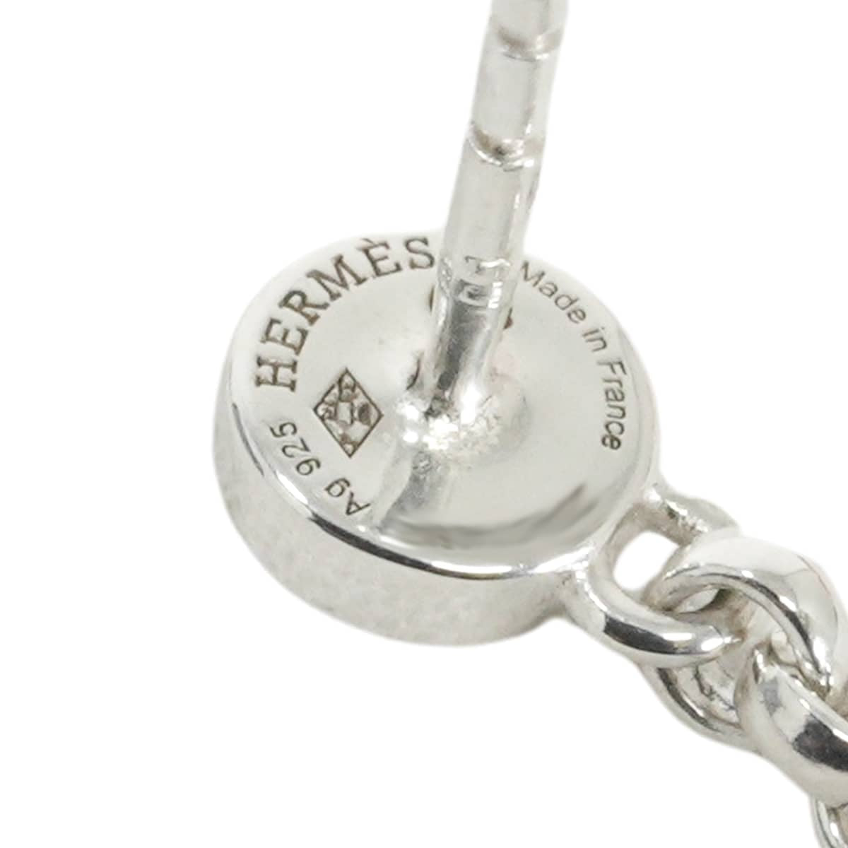 2026SS HERMES pierced earring Chaine d'Ancre Area II Silver Silver925 (SV925 Ag925)[BRAND NEW][Authentic]