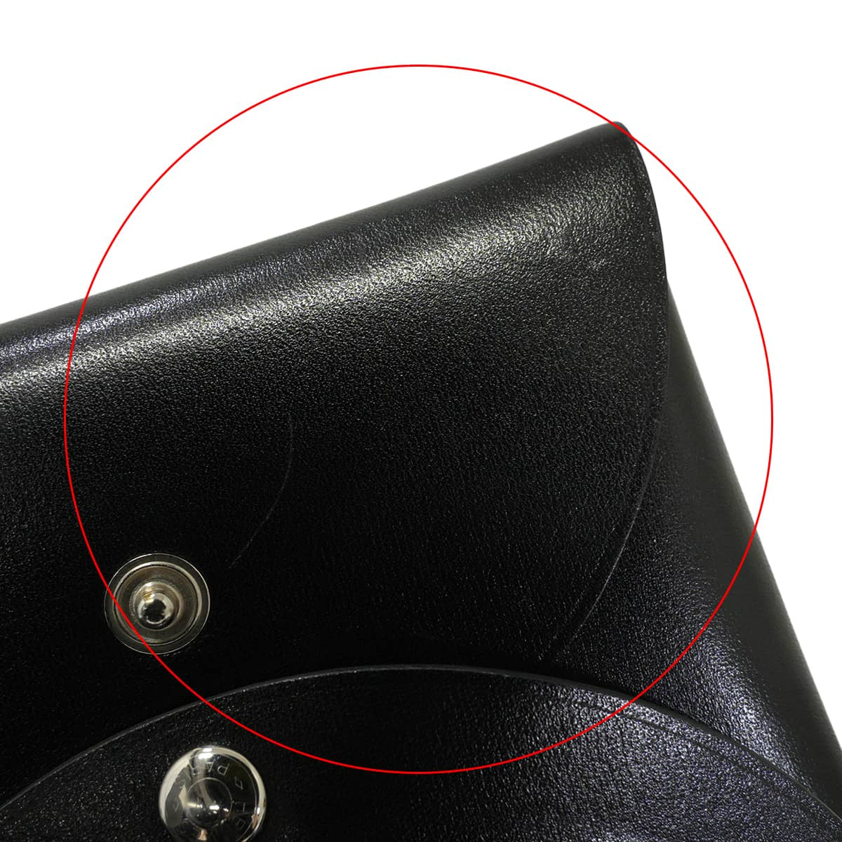 [Pre-loved] HERMES card holder Calvi Duo Noir (Black) Box Calf Silver HW Stamp B[USED A][Authentic]
