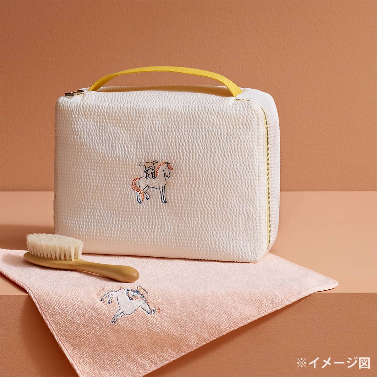 HERMES towel Hand Towel CabrioleMelon Cotton100%[EXCELLENT][Authentic]