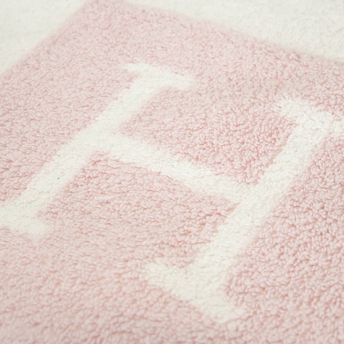 HERMES towel Carre Towel Avalon Hand Towel Rose/Lilac Cotton100%[EXCELLENT][Authentic]