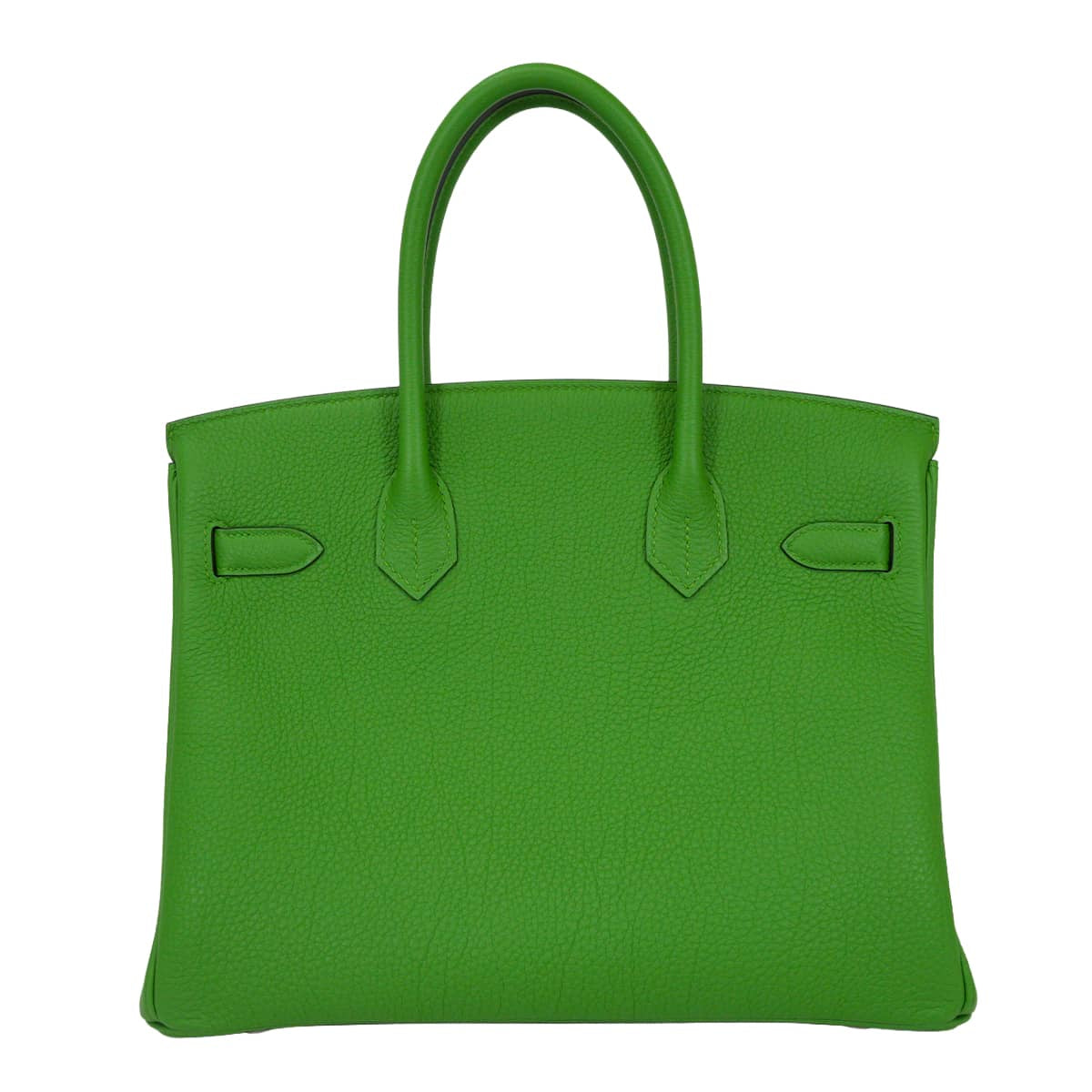 HERMES Handbag Birkin30 Vert Yucca Veau Togo Silver HW Stamp G[BRAND NEW][Authentic]