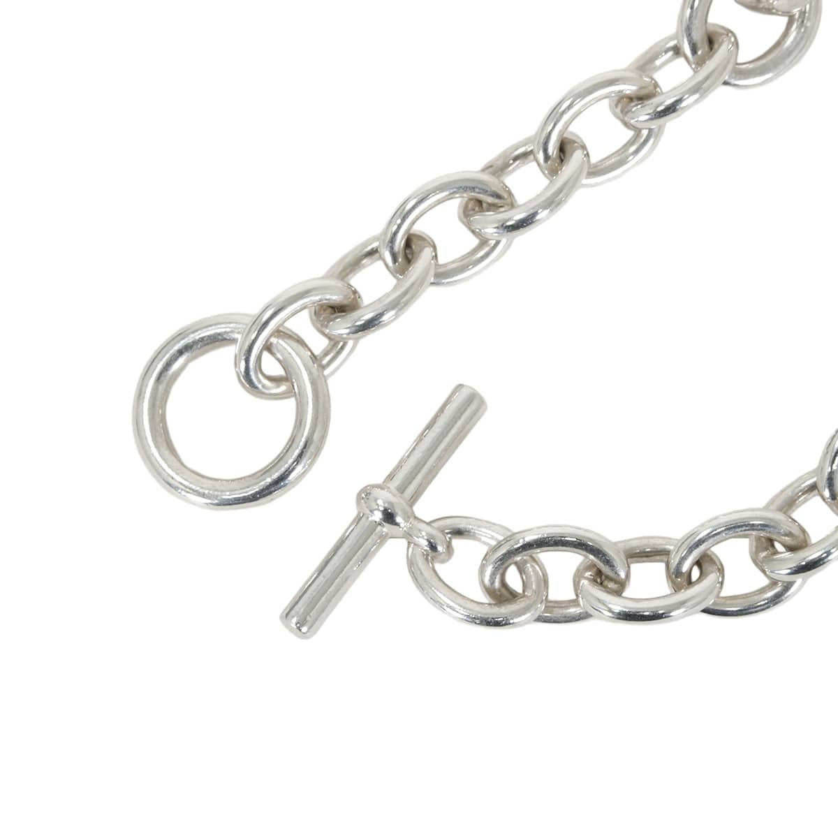 [Pre-loved] HERMES necklace Choker Chaine d'Ancre Punk #SH Silver Silver925 (SV925 Ag925)[LIKE NEW][Authentic]
