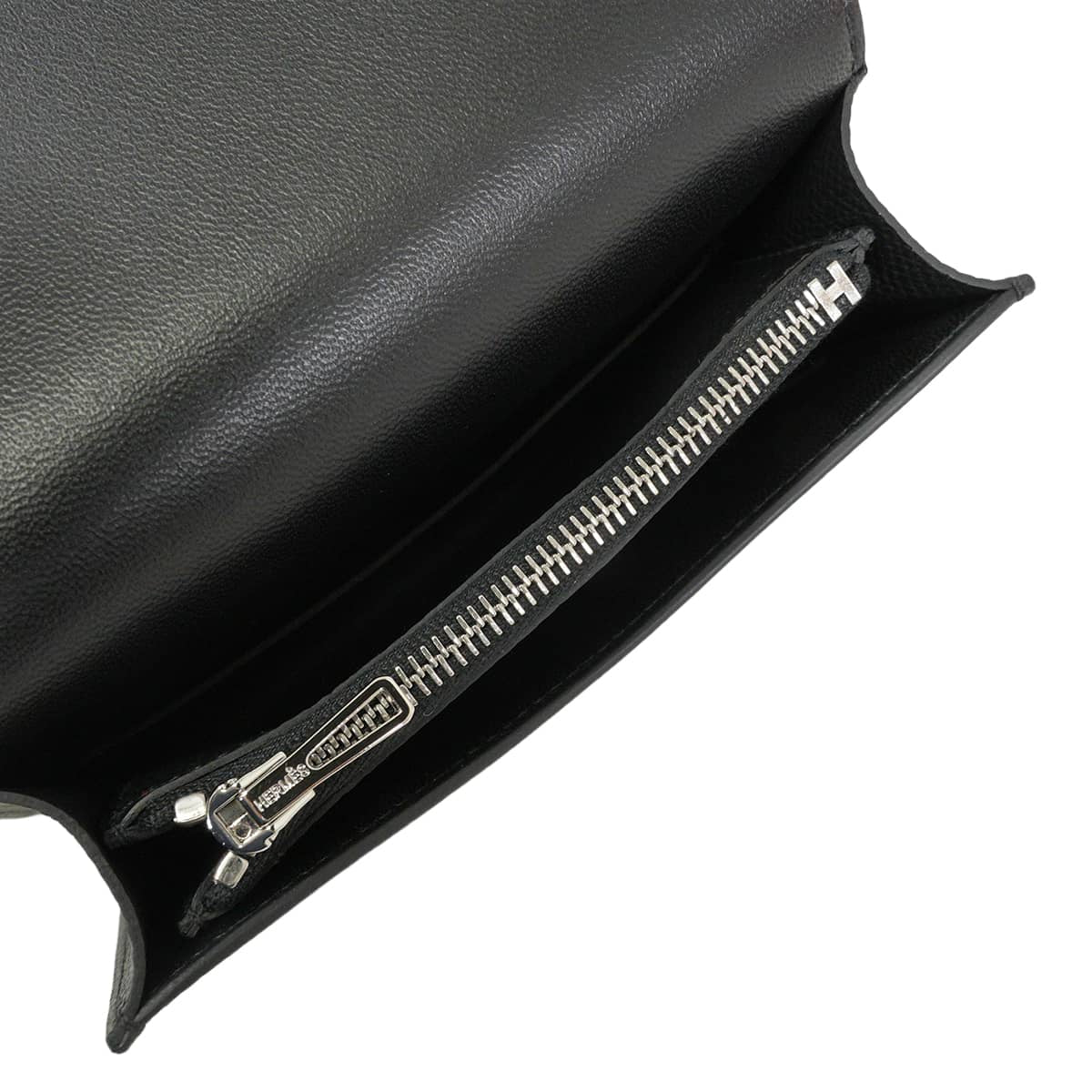HERMES Bi-fold wallet Constance Slim Noir (Black) Veau Epsom Silver HW Stamp G[BRAND NEW][Authentic]