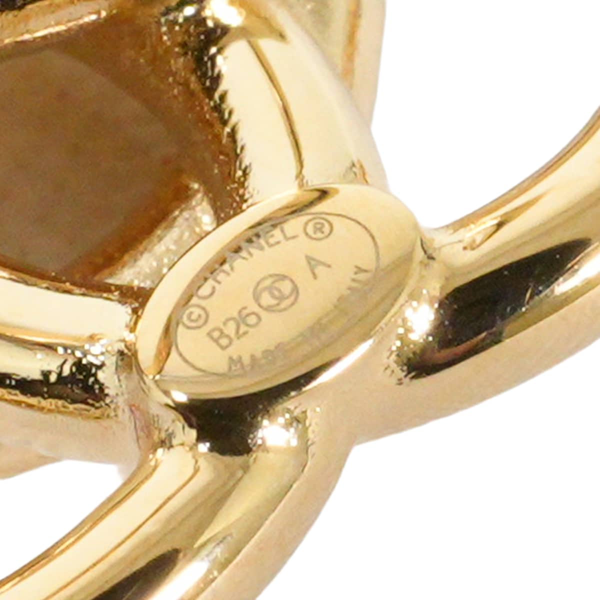 2026/27AW CHANEL ring Double COCO Mark Gold Metal #51 Champagne Gold HW ABH798[BRAND NEW][Authentic]