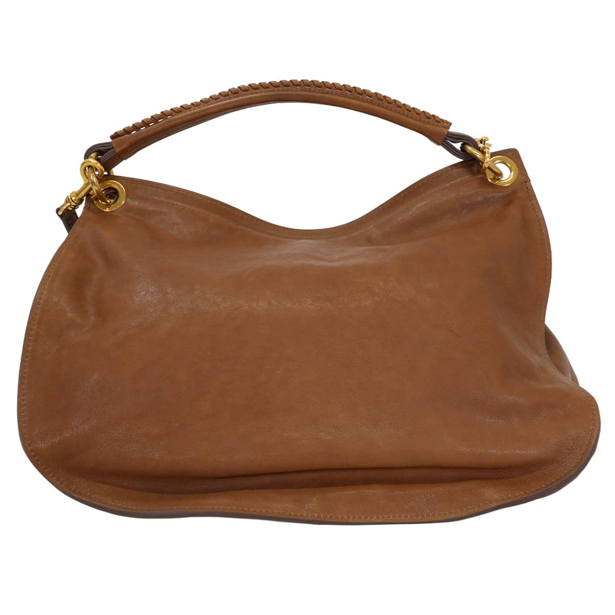 2026AW Miu Miu Shoulder bag Hobo Bag SACCARovere Nappa Aviator Antique Gold HW 5BC219[BRAND NEW][Authentic]