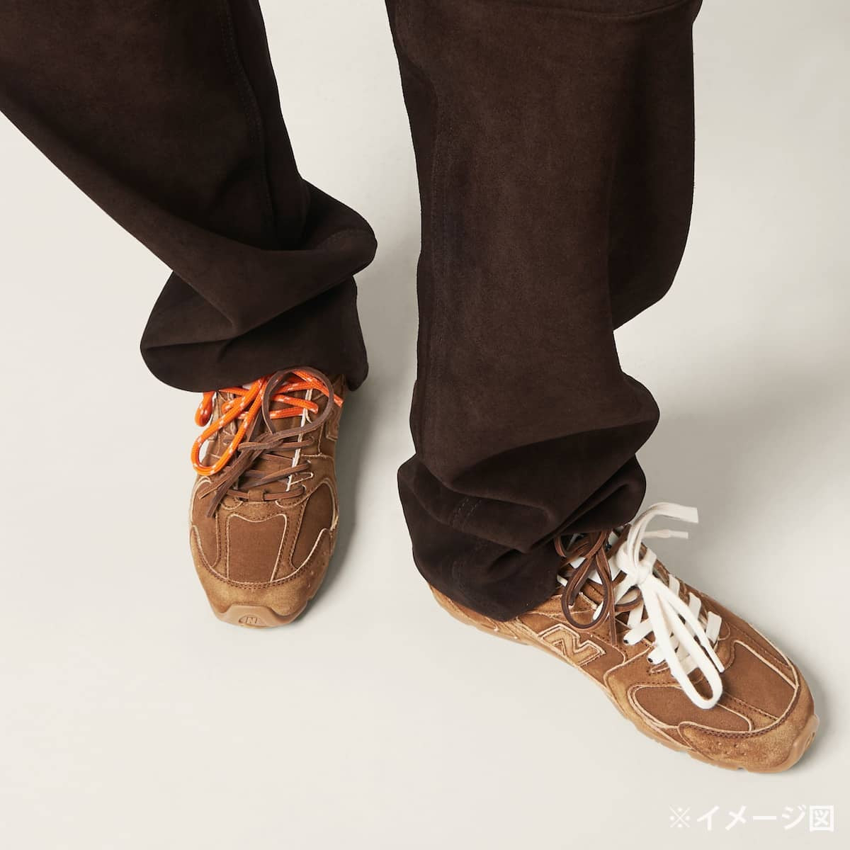 Miu Miu sneakers New Balance x Miu Miu 530 SLCinnamon Suede/Mesh #36 5E165E_Z5O_F0401_F_D005[EXCELLENT][Authentic]