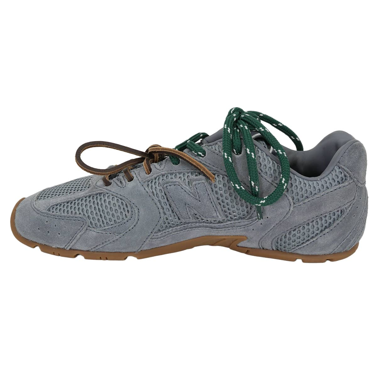 Miu Miu sneakers New Balance x Miu Miu 530 SLPeriwinkle Blue Suede/Mesh #36 5E165E_3KV6_F0237_F_BD05[BRAND NEW][Authentic]