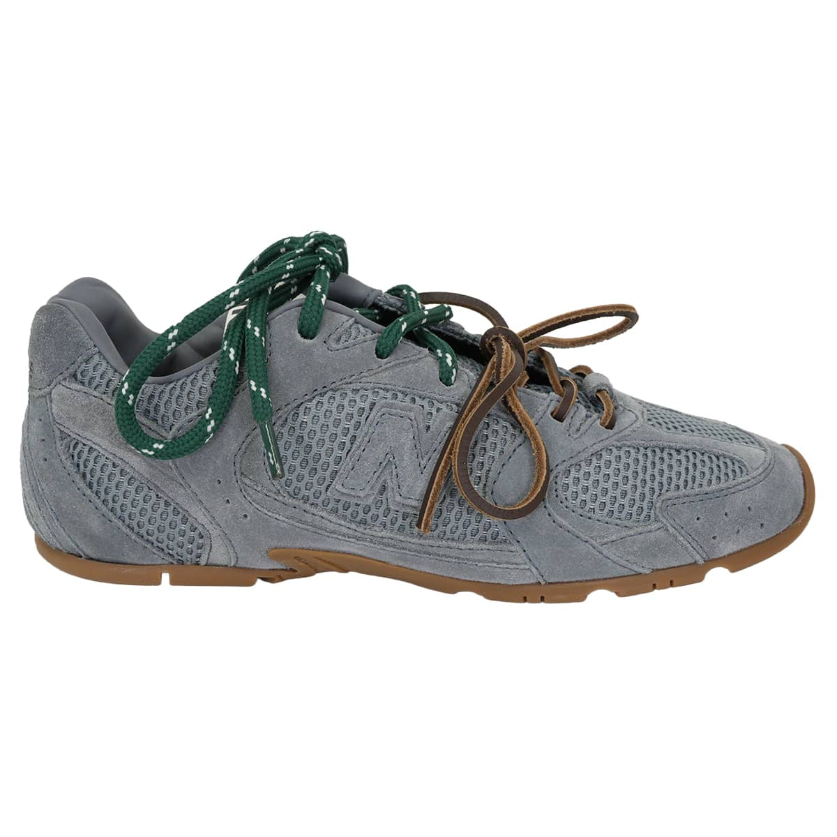 Miu Miu sneakers New Balance x Miu Miu 530 SLPeriwinkle Blue Suede/Mesh #36 5E165E_3KV6_F0237_F_BD05[BRAND NEW][Authentic]