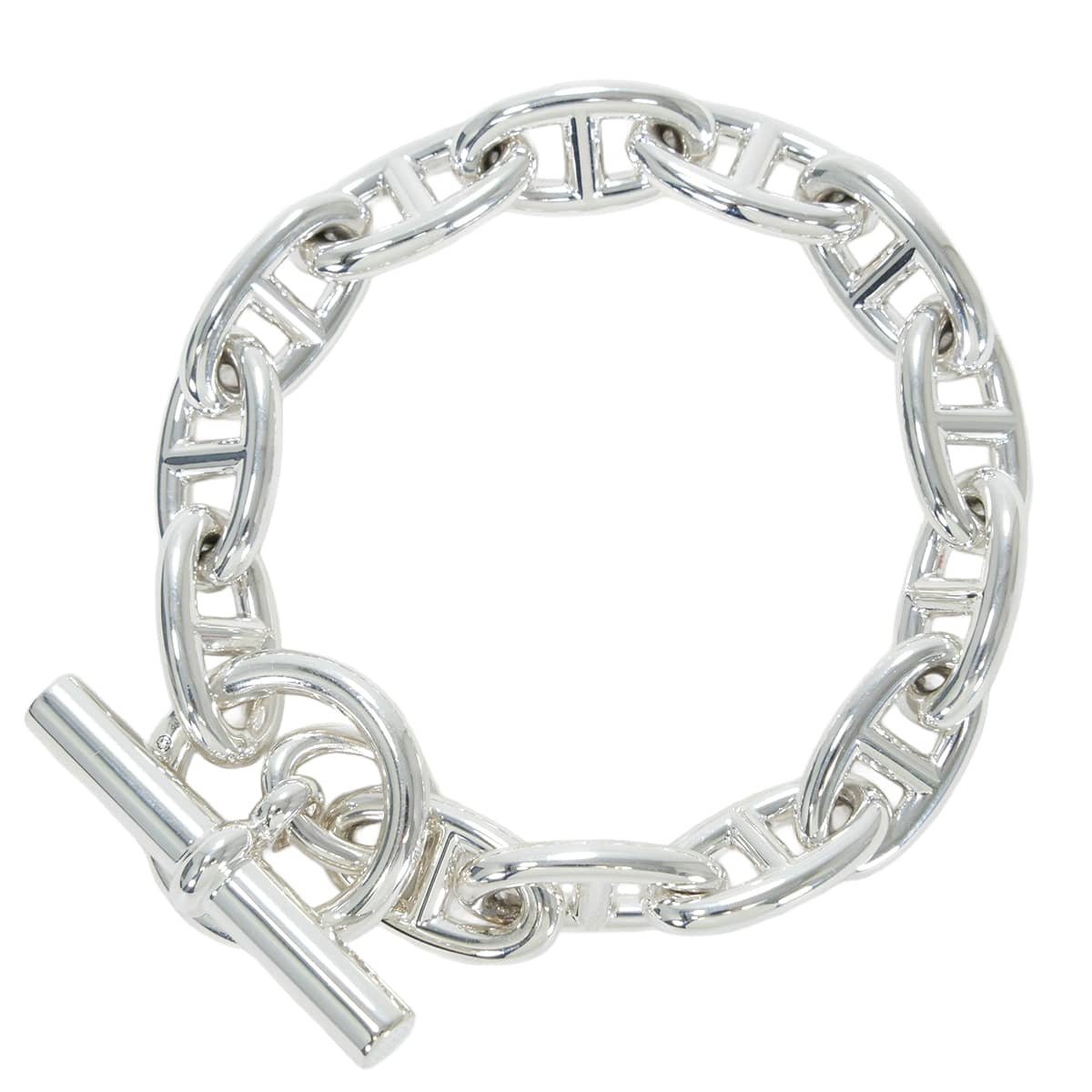 HERMES bracelet Chaine D'ancre GM 13 Links Silver Silver925 (SV925 Ag925)[EXCELLENT][Authentic]