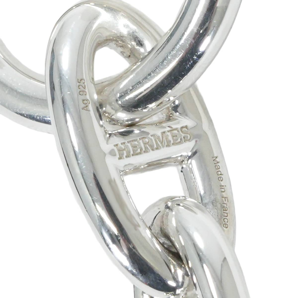 HERMES bracelet Chaine D'ancre GM 13 Links Silver Silver925 (SV925 Ag925)[EXCELLENT][Authentic]