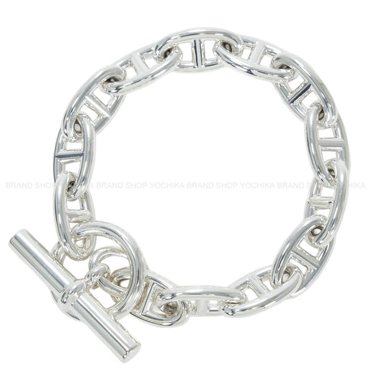 HERMES bracelet Chaine D'ancre GM 13 Links Silver Silver925 (SV925 Ag925)[EXCELLENT][Authentic]