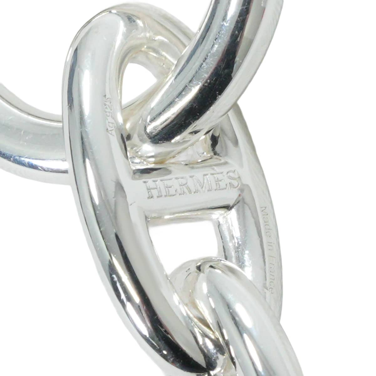 HERMES bracelet Chaine D'ancre GM 15 Links Silver Silver925 (SV925 Ag925)[EXCELLENT][Authentic]