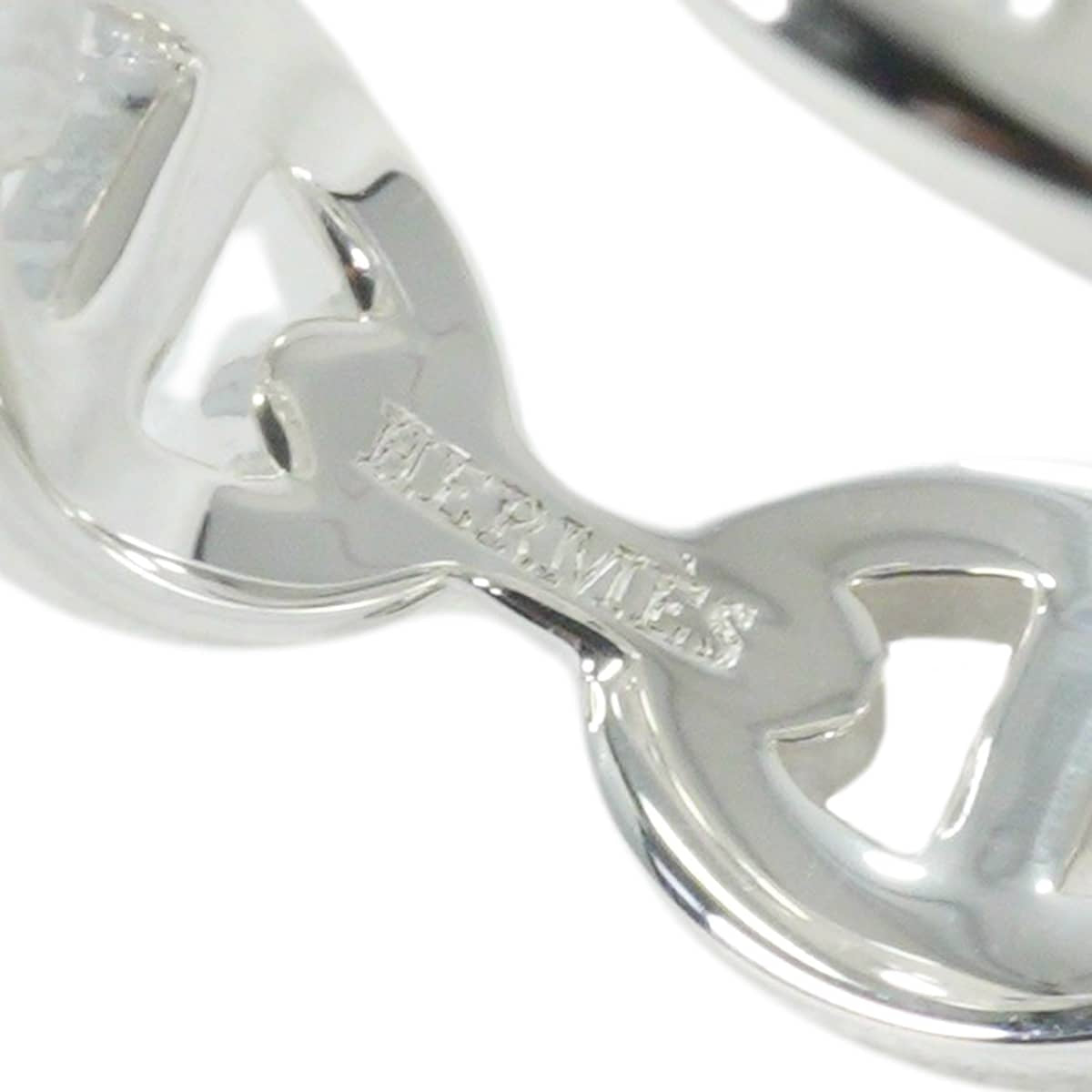 HERMES ring Chaine d'Ancre Enchainee PM Silver Silver925 (SV925 Ag925) #55[BRAND NEW][Authentic]