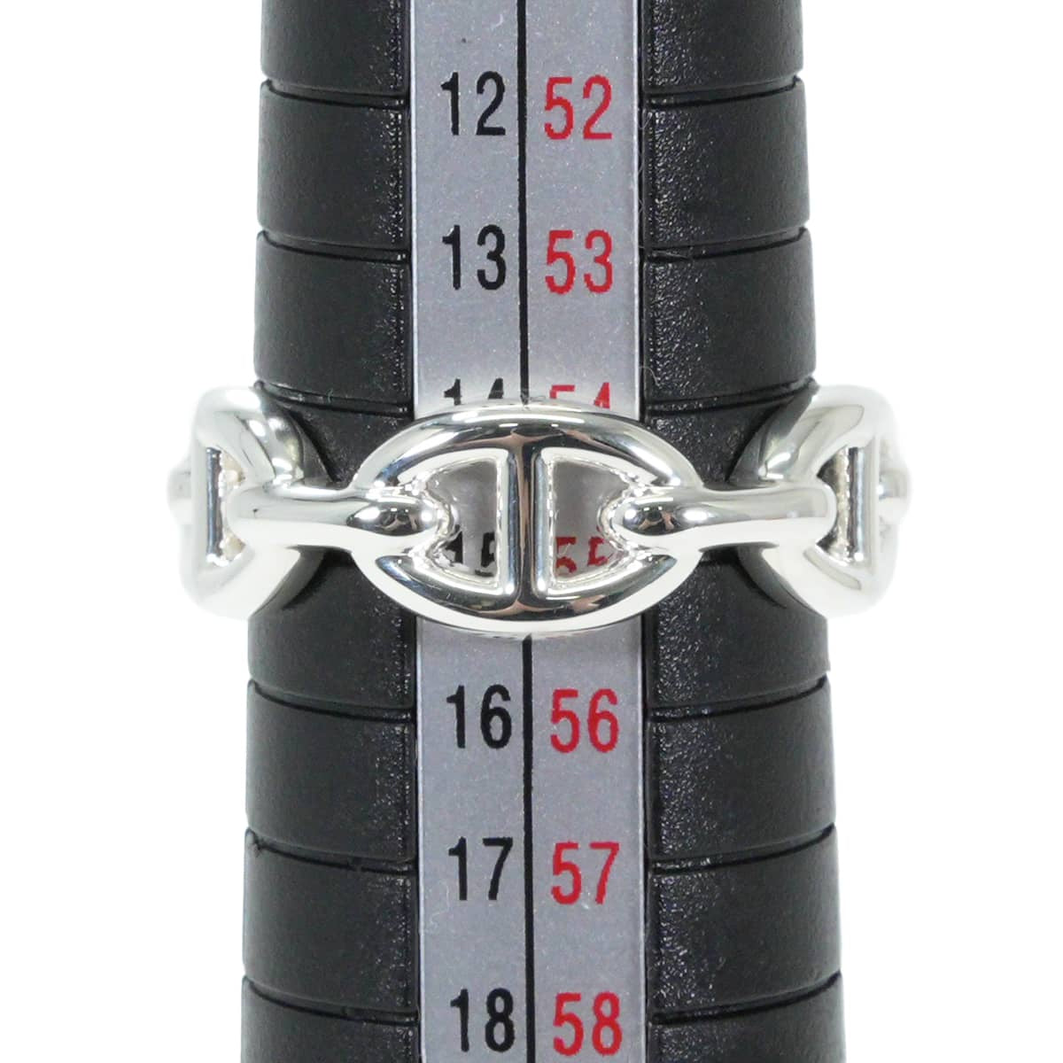 HERMES ring Chaine d'Ancre Enchainee PM Silver Silver925 (SV925 Ag925) #55[BRAND NEW][Authentic]