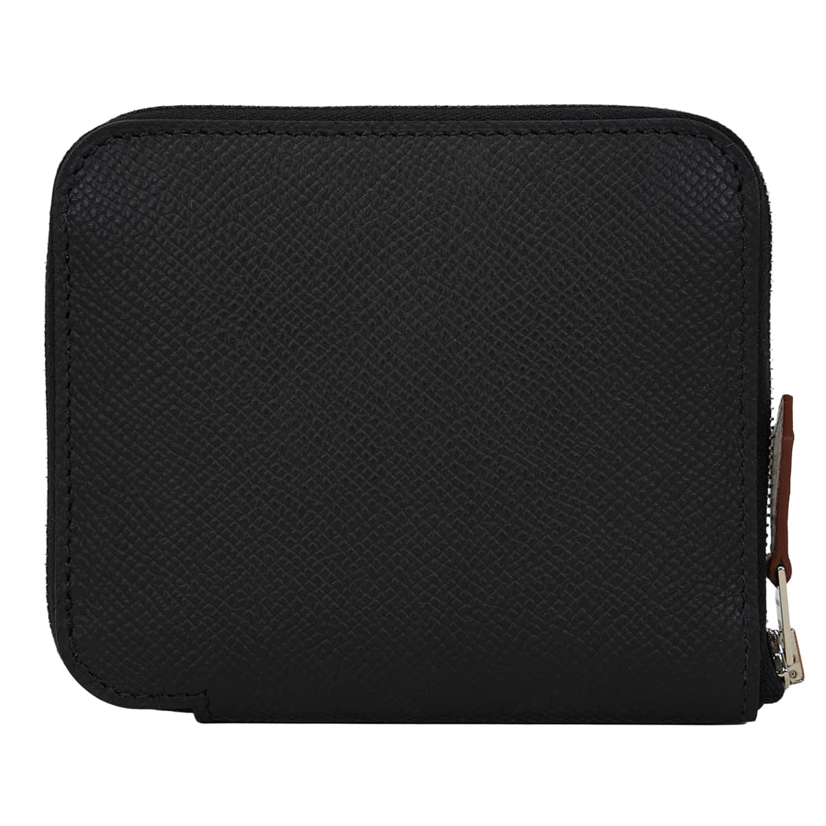 2026AW HERMES Bi-fold wallet Azap Silk'in Compact Boutons Noir (Black)/Kiwi Veau Epsom/Silk100%/Veau Barenia Silver HW Stamp G[BRAND NEW][Authentic]