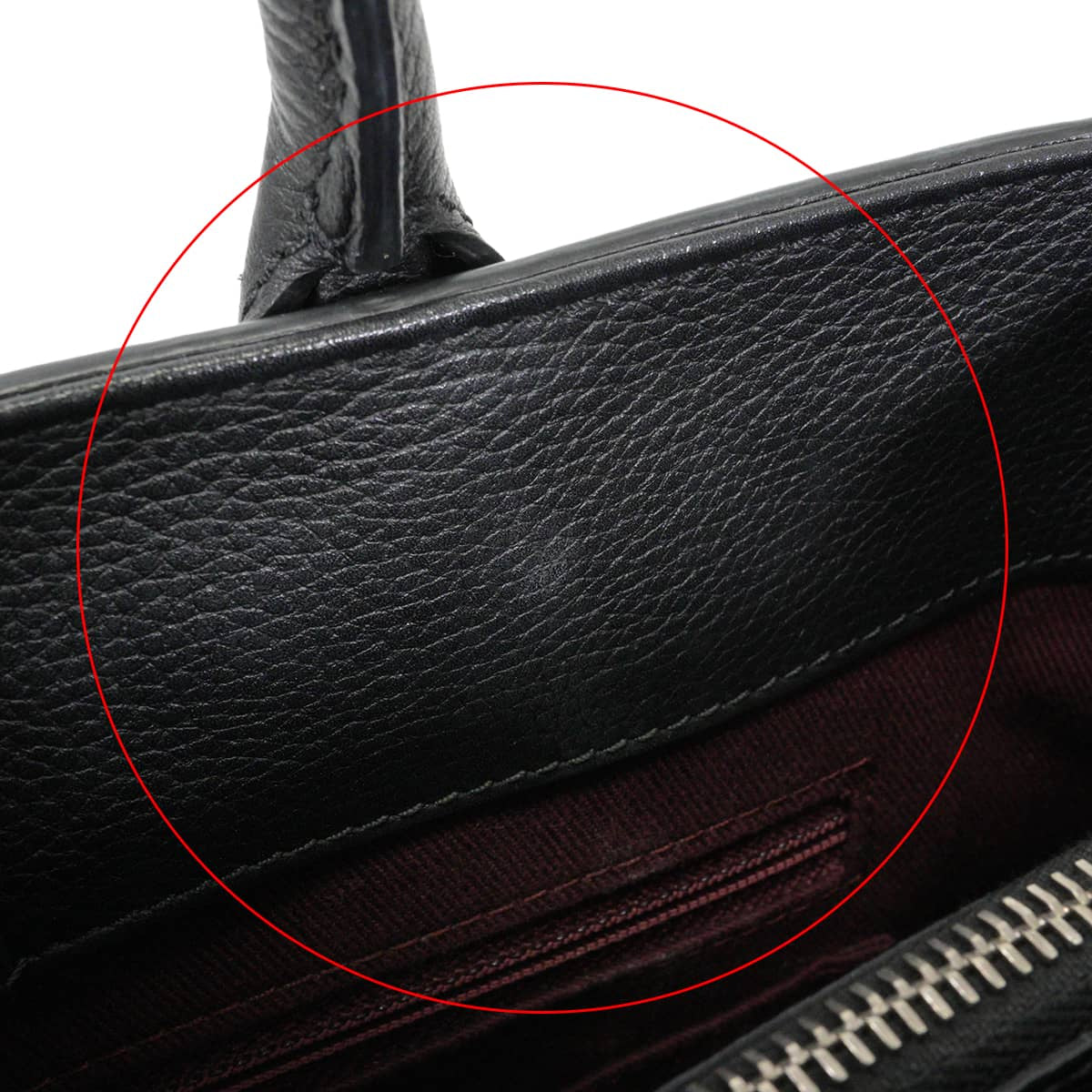 [Pre-loved] CHANEL Handbag 2-Way Neo Executive COCO Mark 30 Noir (Black)Bordeaux Graind Calf(Caviarskin) Silver HW A69930[LIKE NEW][Authentic]