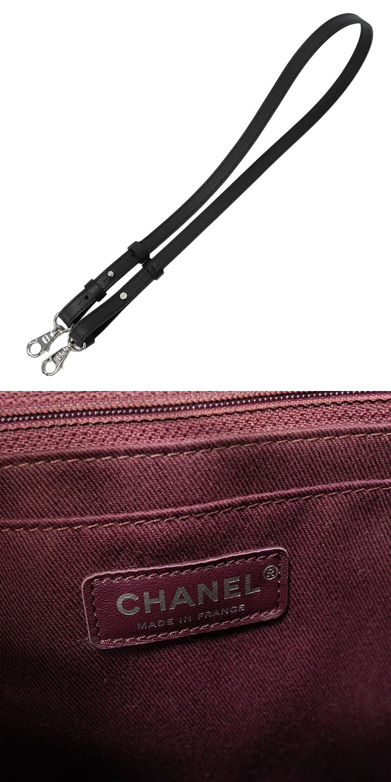 [Pre-loved] CHANEL Handbag 2-Way Neo Executive COCO Mark 30 Noir (Black)Bordeaux Graind Calf(Caviarskin) Silver HW A69930[LIKE NEW][Authentic]