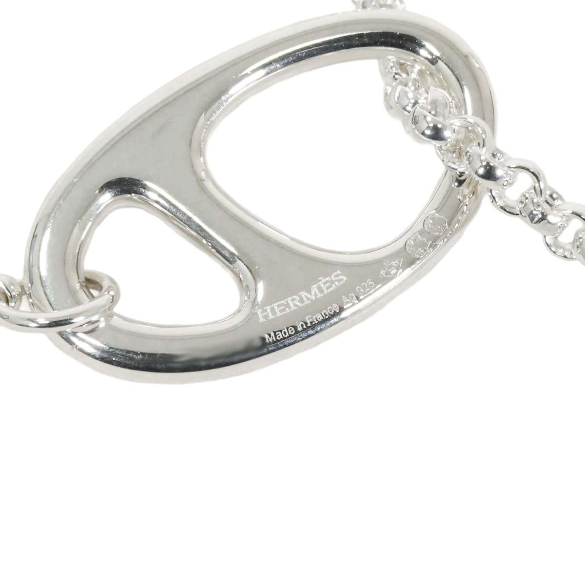 HERMES necklace Chaine d'Ancre Punk 48 Silver925 (SV925 Ag925)[EXCELLENT][Authentic]