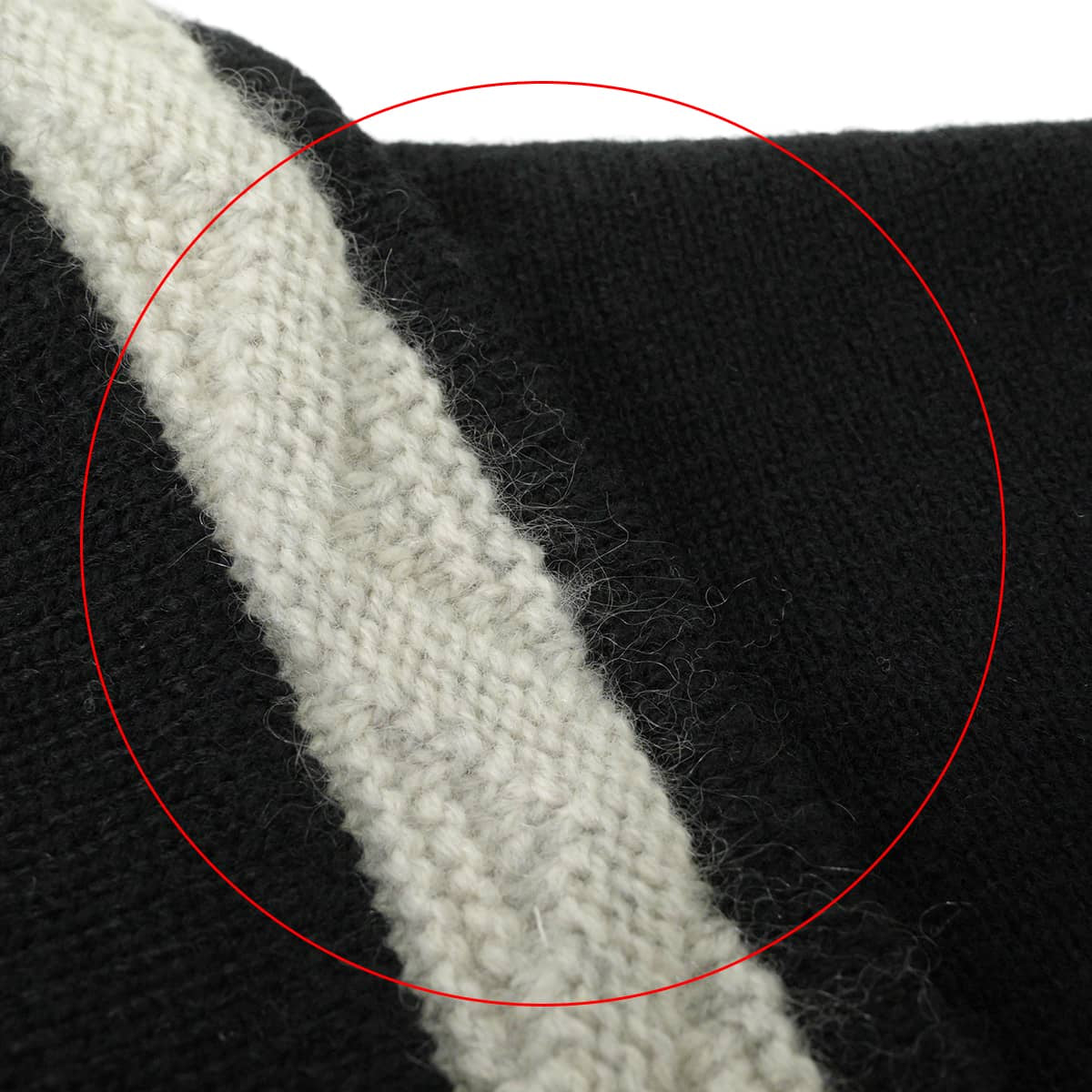 [Pre-loved] CHANEL Polo shirt Short-sleeved Polo shirt COCO Mark Noir (Black)/Grey Cashmere #34 P24422[LIKE NEW][Authentic]