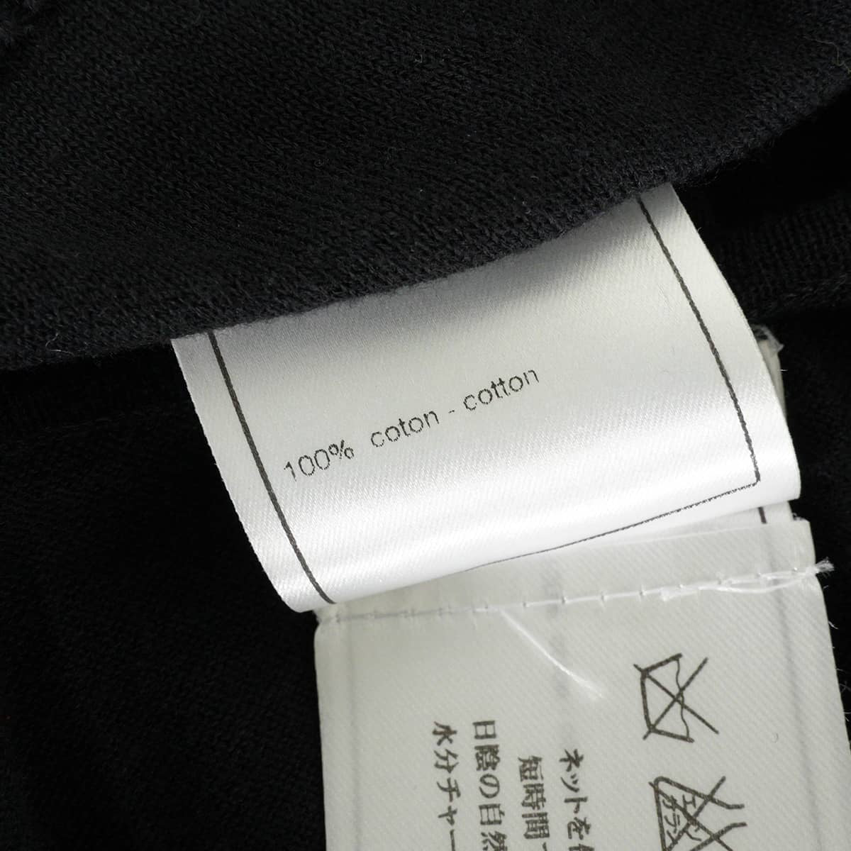 [Pre-loved] 2024SS CHANEL Tops Sleeveless Logo Noir (Black) Cotton #38 P23132[LIKE NEW][Authentic]