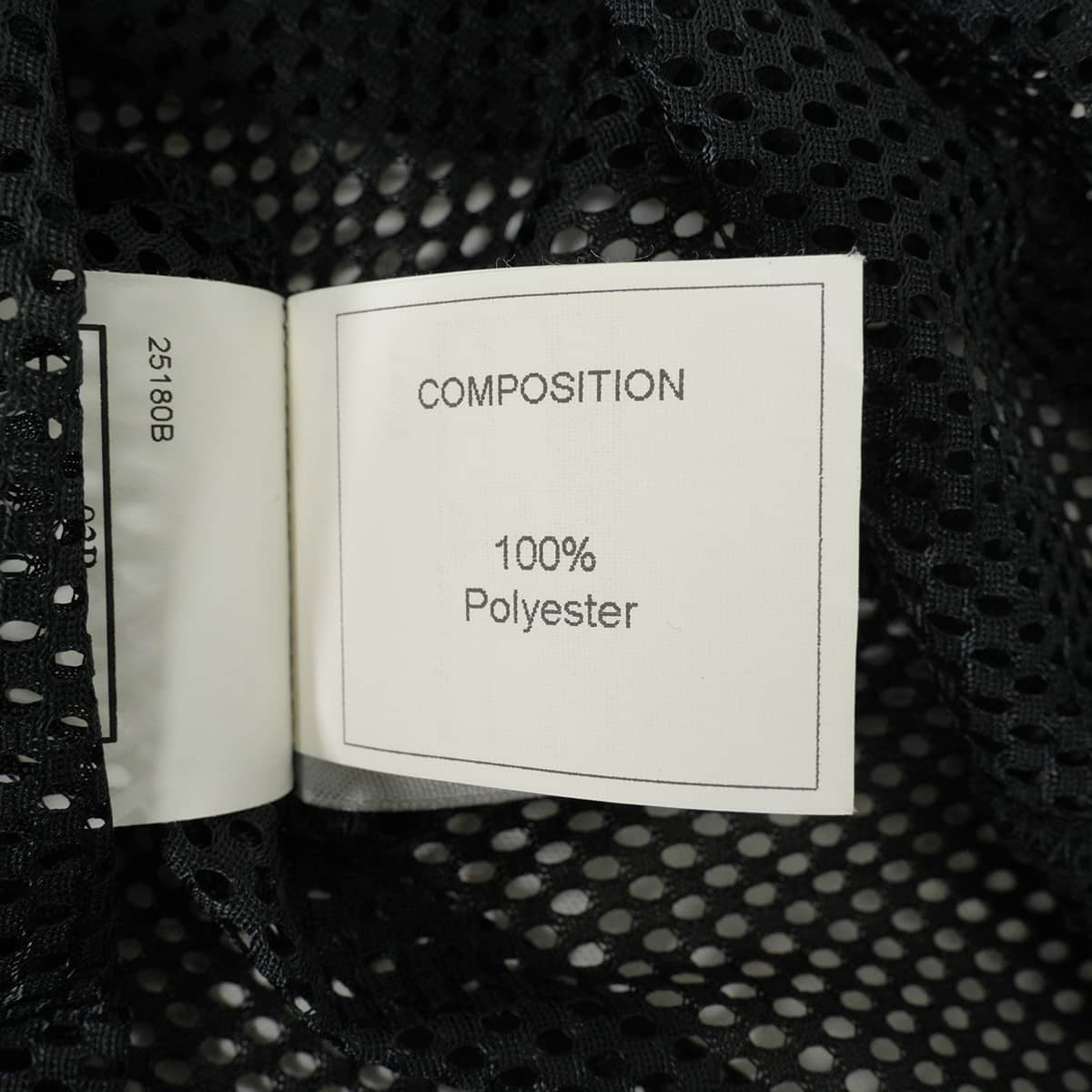 [Pre-loved] 2003SS CHANEL Tank top Sports Line Mesh Noir (Black) Polyester Silver HW P21082[LIKE NEW][Authentic]