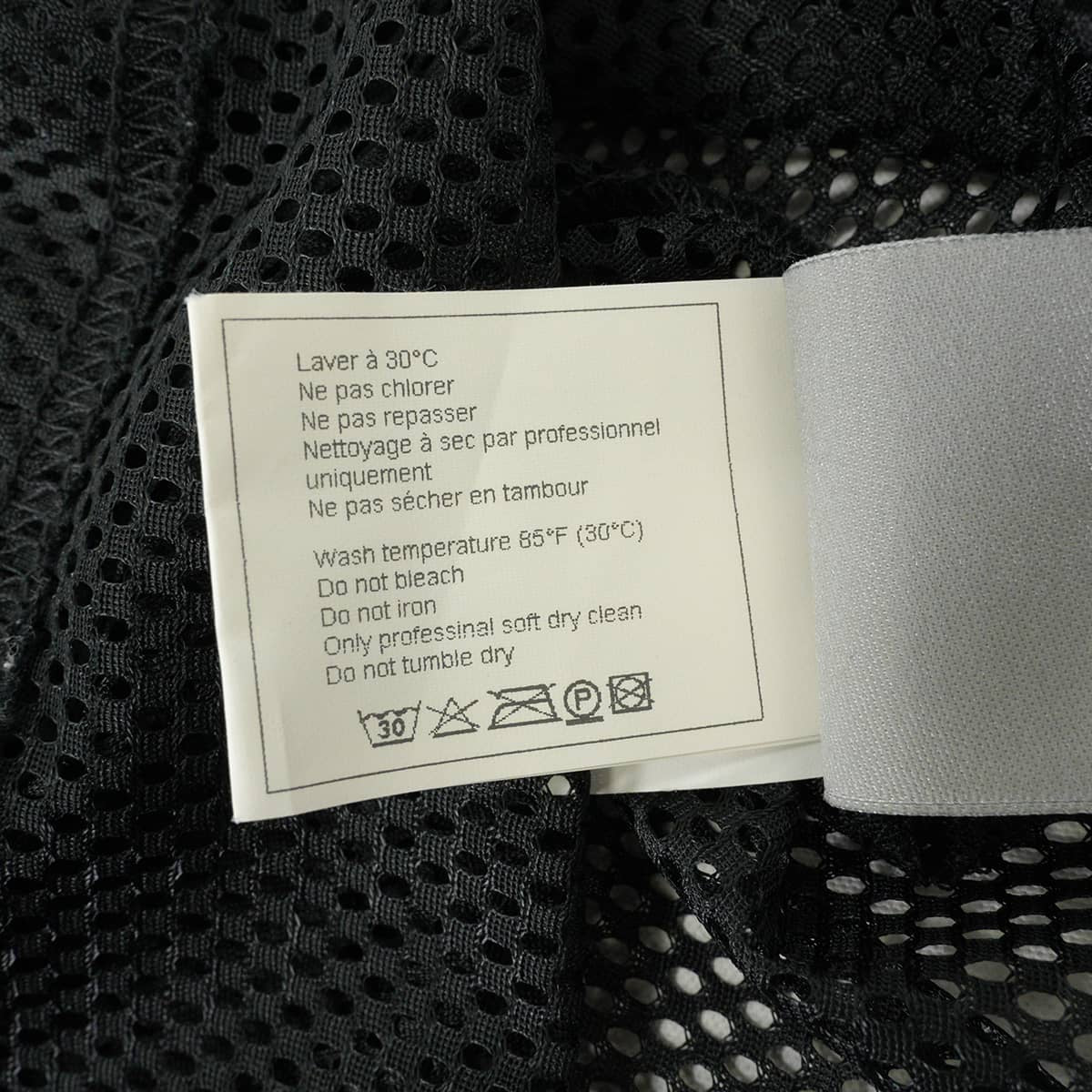 [Pre-loved] 2003SS CHANEL Tank top Sports Line Mesh Noir (Black) Polyester Silver HW P21082[LIKE NEW][Authentic]