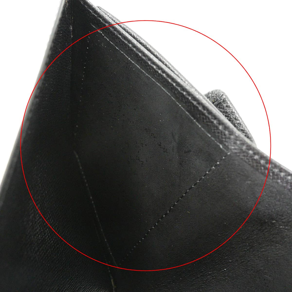 LOUIS VUITTON Bi-fold wallet Porte Billet Compact Noir (Black) Epi Gold HW M63552[ALMOST NEW][Authentic]