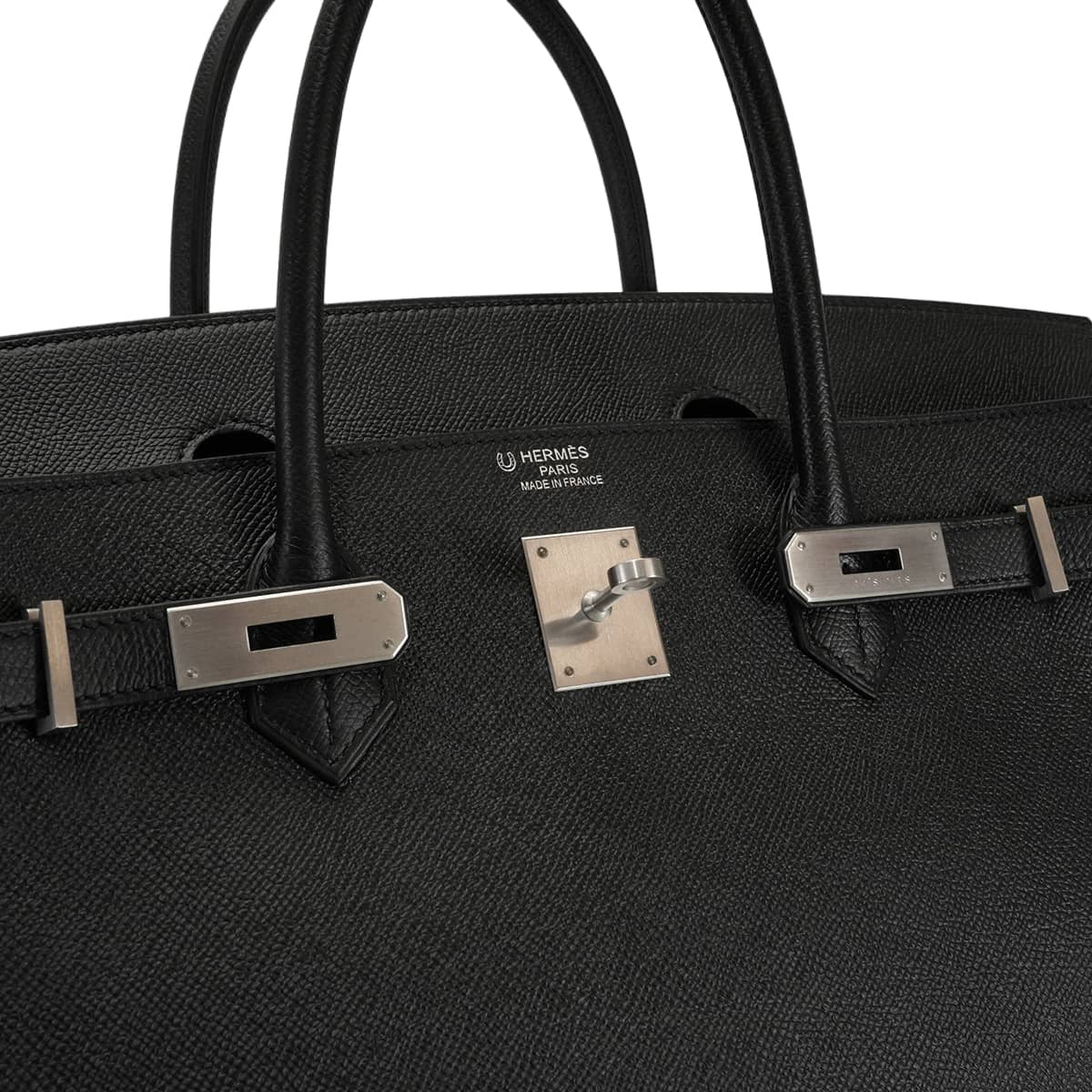[Pre-loved] HERMES Handbag Birkin40 Personal order HSS Shooting Star Hot Stamped With Bag Pillow Noir (Black)/Blue Indigo Veau Epsom Mat Silver HW Stamp Z[LIKE NEW][Authentic]