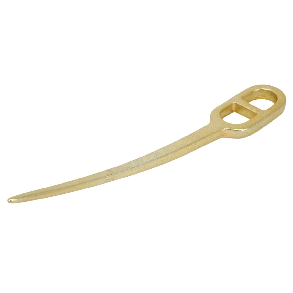 HERMES hair accessories Hair Stick Chaine d'Ancre Gold[EXCELLENT][Authentic]