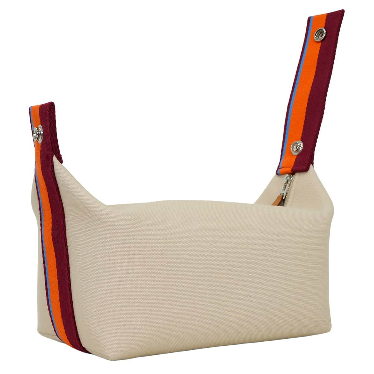 HERMES Handbag Bride a Brac PM H Pavillon Naturel/Multicolor Toile Silver HW[BRAND NEW][Authentic]