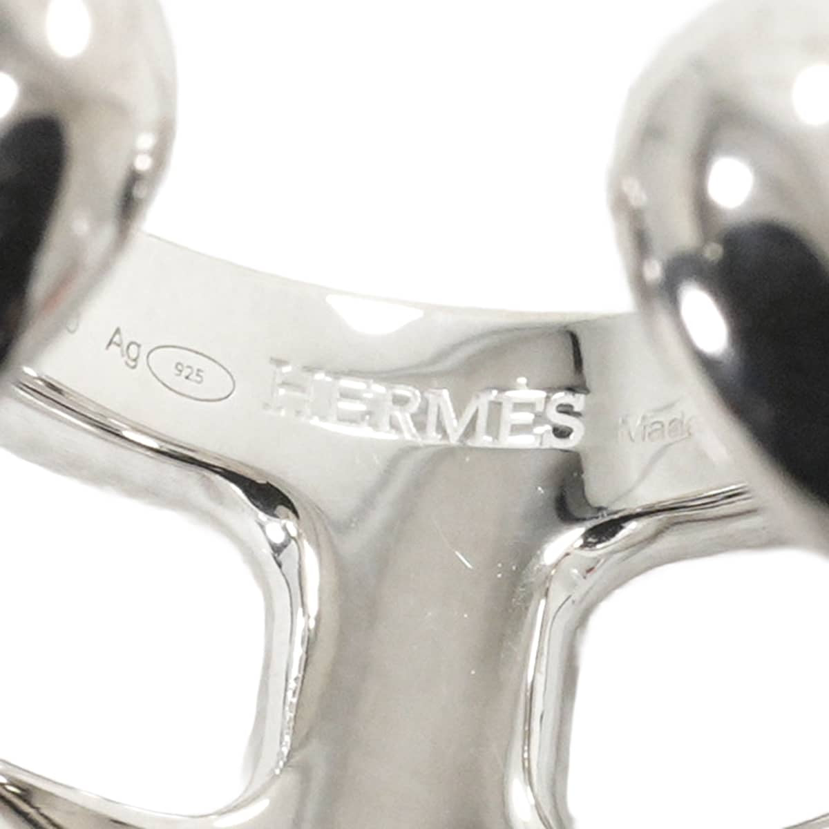HERMES ring Osmose PM Silver Silver925 (SV925 Ag925) #51[BRAND NEW][Authentic]