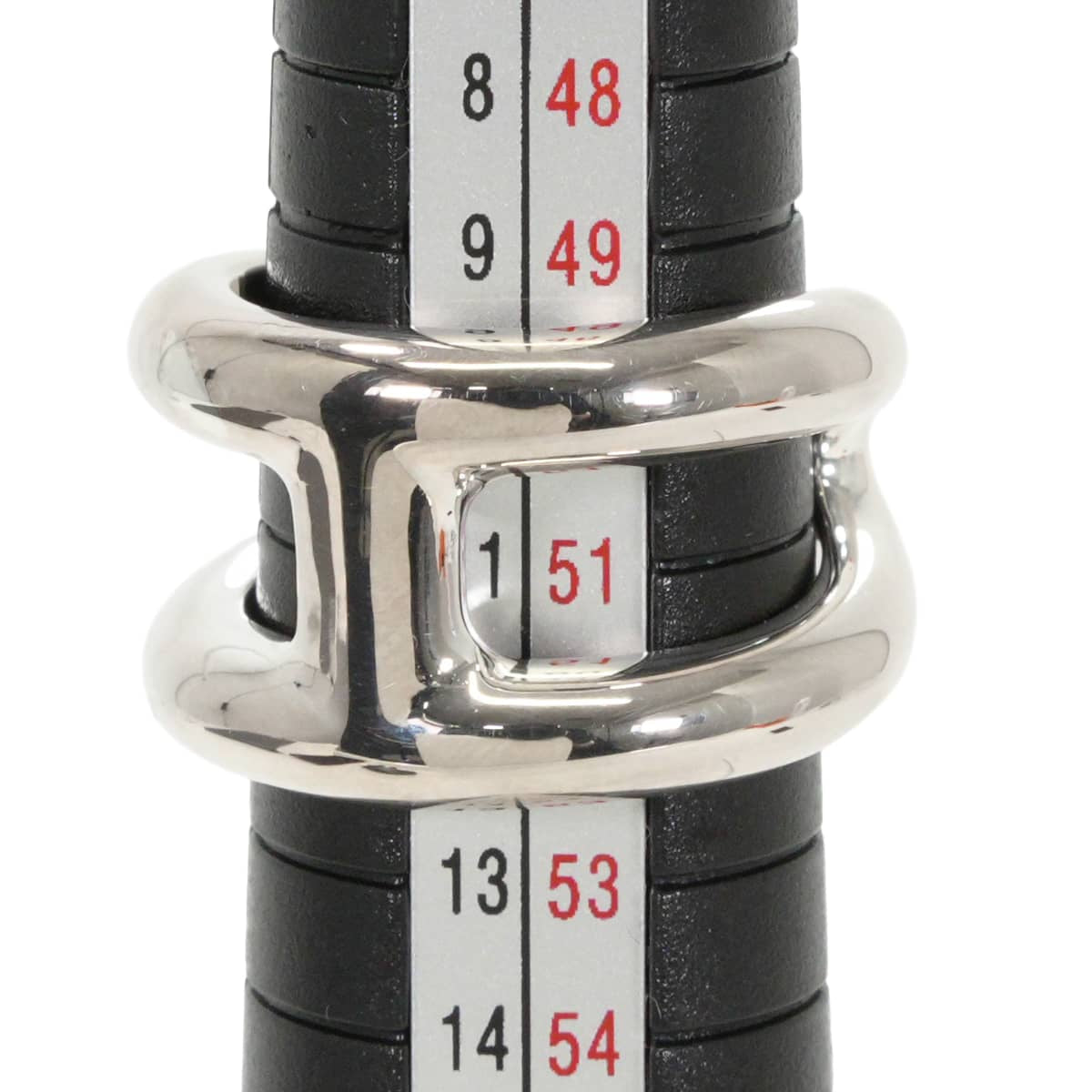 HERMES ring Osmose PM Silver Silver925 (SV925 Ag925) #51[BRAND NEW][Authentic]