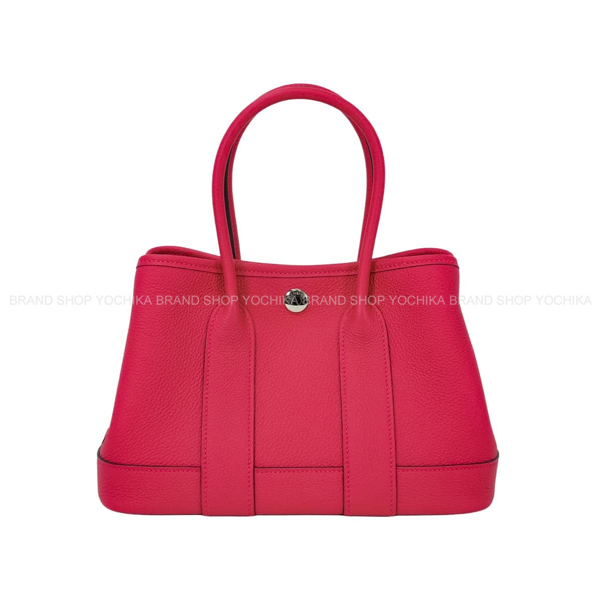 HERMES Handbag Neo Garden Party 23 Rose Mexicoe Veau Togo Silver HW Stamp G[BRAND NEW][Authentic]