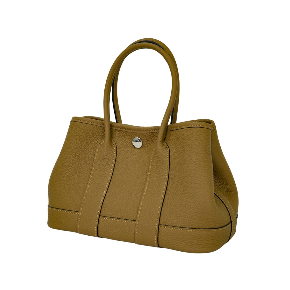 HERMES Handbag Neo Garden Party 23 Dune Veau Togo Silver HW Stamp G[BRAND NEW][Authentic]