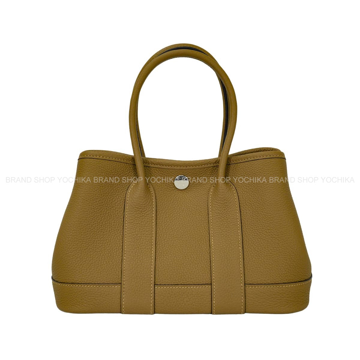 HERMES Handbag Neo Garden Party 23 Dune Veau Togo Silver HW Stamp G[BRAND NEW][Authentic]