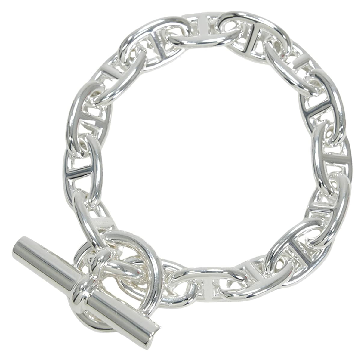 HERMES bracelet Chaine D'ancre MM 15 Links Silver Silver925 (SV925 Ag925)[BRAND NEW][Authentic]