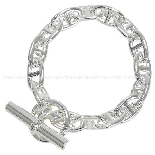 HERMES bracelet Chaine D'ancre MM 15 Links Silver Silver925 (SV925 Ag925)[BRAND NEW][Authentic]