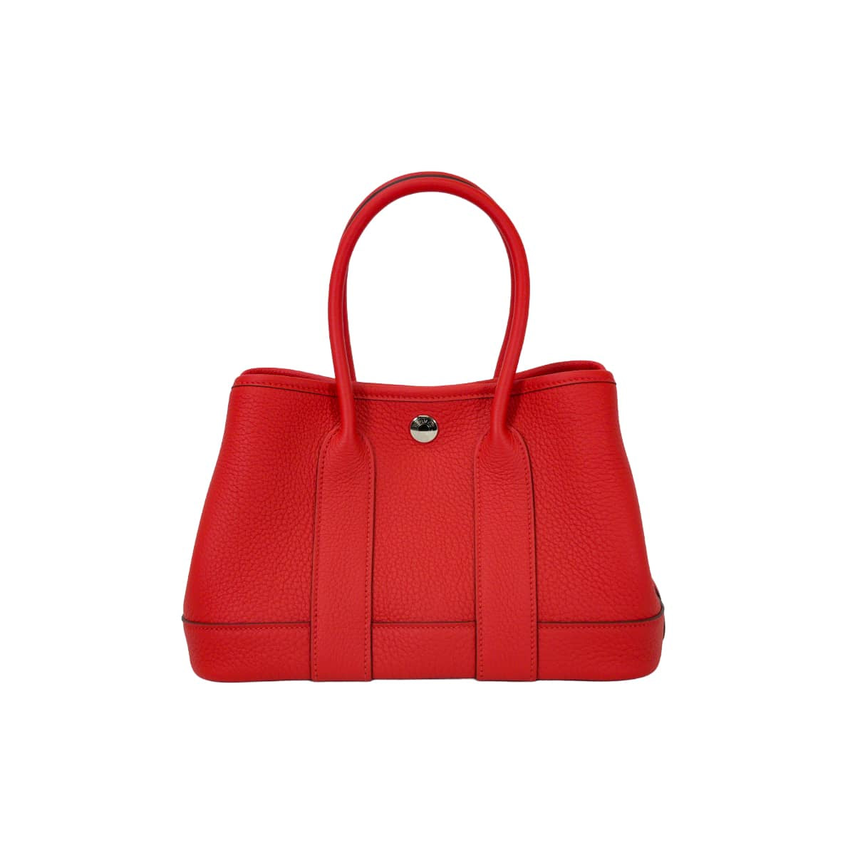 HERMES Handbag Neo Garden Party 23 Rouge de Coeur Veau Togo Silver HW Stamp G[BRAND NEW][Authentic]